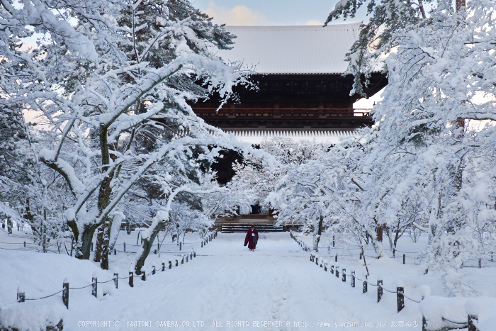 京都雪景色 南禅寺 2015 ／ FUJIFILM X-T1 with FUJINON XF10-24mm F4